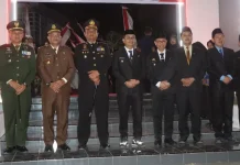 Kapolres Soppeng Ikuti Renungan Suci HUT ke-81 RI