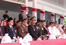 Kapolres Soppeng Hadiri Upacara HUT ke-81 RI, Jaga Persatuan