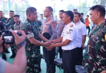 Bupati Bone Hadiri Latihan Penanggulangan Bencana Bersama Pangdam XIV/Hsnd