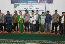 Kapolres Soppeng Hadiri Lailatul Ijtima’ PCNU, Perkuat Silaturahmi