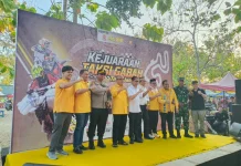 Kapolres Soppeng Hadiri Pembukaan Taksi Gabah Tenri Jampae