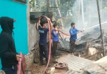 Rumah Panggung di Lappariaja Terbakar, Kerugian Rp100 Juta