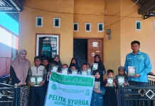 Baru Sebulan Berdiri, TPA Pelita Syurga Dapat Dukungan BKPRMI Sinjai