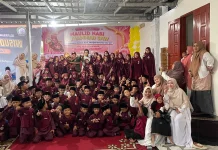 Rumah Cerita 24 Bone Warnai Perayaan Maulid TPQ Auladil Jannah