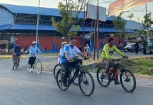 Ratusan Pesepeda Ramaikan Pedal Kemerdekaan Toko Surya Sidenreng di Sinjai