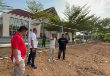 Bupati Bone Tinjau Proyek Lapangan Bola Episentrum, Tegaskan Kualitas Fasilitas