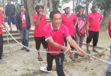 Satgas Kebersihan DLHK Sinjai Adu Seru di Lomba Semarak Kemerdekaan