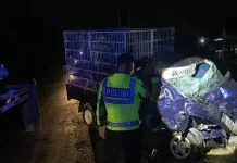 Tabrakan Tiga Mobil di Bone, Dua Pengemudi Terluka