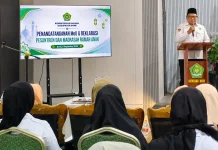 Kemenag Bone Bersama Polres Deklarasikan Pesantren Ramah Anak