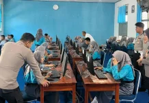 Polres Soppeng Edukasi Pelajar Pahami Teknologi AI