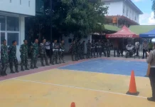 Satlantas Polres Bone Edukasi Safety Riding ke Denpom
