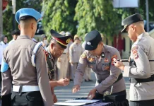 Iptu Syamsul Bahri Resmi Jabat Kapolsek Ulaweng