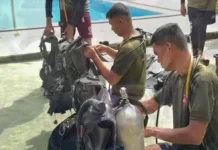 Batalyon C Pelopor Asah Kemampuan Menyelam, Hadapi Kondisi Darurat