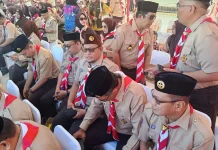Kemenag Bone Dukung Kontingen di Pembukaan KPMP Sulsel