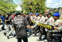 Polres Sinjai Uji Kesiapan Personel lewat Simulasi Sispamkota