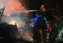 Rumah Panggung di Kahu Bone Terbakar, Kerugian Capai Rp100 Juta