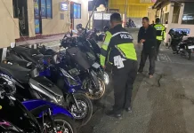 KRYD Satlantas Soppeng Tertibkan 31 Motor Berknalpot Brong