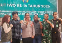 Wakapolres Soppeng Hadiri HUT IWO, Perkuat Sinergi