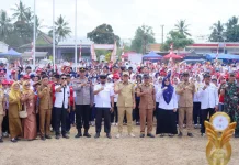 Wakil Bupati Bone Buka Perkemahan PMR Vorcea 2026
