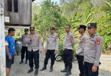 Sat Binmas Polres Soppeng Gencarkan Edukasi Cegah Karhutla