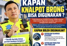 Penggunaan Knalpot Brong Boleh untuk Hal Ini