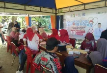 Milad Ke-49, BKPRMI Sinjai Gelar Donor Darah dan CKG di Arena CFD