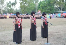 Ribuan Pramuka Sinjai Padati Apel Besar Hari Pramuka ke-65 di Bikeru