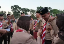 Dedikasi Kepramukaan, Dua Jajaran Rutan Sinjai Diganjar Penghargaan Pancawarsa