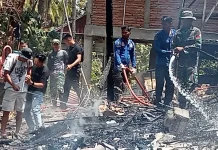 Rumah Semi Permanen di Bengo Bone Terbakar, Rugi Rp130 Juta