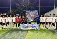 Rutan Sinjai Raih Juara III Turnamen Mini Soccer BRI Sinjai N’ Friends