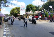 Antrean BBM Padat, Dishub dan Satlantas Sinjai Atur Lalu Lintas