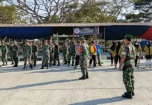Kodim Soppeng Bersihkan Pasar Sentral Lamatta Esso