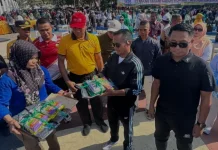 Wakapolres Bone Dukung Gerakan Tanam Sayur Rumah Tangga