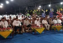 Kapolsek Marioriawa Hadiri Maulid Akbar, Pererat Silaturahmi