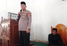 Wakapolres Soppeng Ajak Jamaah Waspadai Kebakaran Musim Kemarau