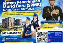 SPMB SMA Kemala Taruna Bhayangkara 2027 Dibuka