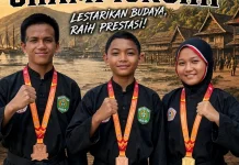 Kontingen Pesilat SMP Islam Athirah Bone Raih Prestasi di Arung Palakka Champions
