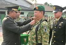 Sebanyak 76 Prajurit Kodim Bone Naik Pangkat, Dandim Tekankan Amanah