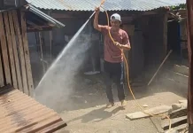 DPKH Sinjai Lakukan Disinfeksi usai Kematian Massal Ayam di Empat Kelurahan
