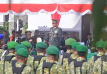 Peringati HUT ke-81 TNI, Danrem 141/Toddopuli Tekankan Profesionalis dan Dedikasi
