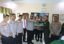 TNI-Polri Soppeng Perkuat Sinergi di Momentum HUT ke-81 TNI