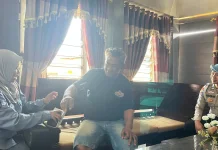 Sidokkes Polres Soppeng Home Visit Personel, Pastikan Kondisi Anggota Terpantau
