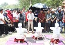 Masyarakat Desa Mattiro Deceng Gelar Tradisi Pesta Panen Mallemmang