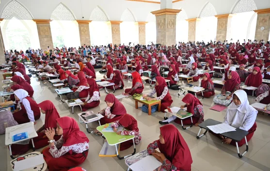 Ribuan Pelajar Ramaikan Gebyar Ramadan Disdik Sinjai