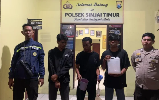 Polisi Amankan Remaja Pesta Ballo di Sinjai Timur