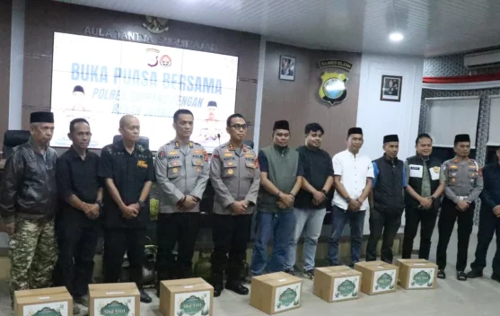 Pererat Sinergi Bersama Media, Polres Soppeng Gelar Buka Puasa Bersama