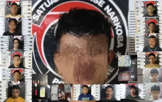 Satresnarkoba Polres Bone Ungkap 15 Kasus Narkoba Beruntun