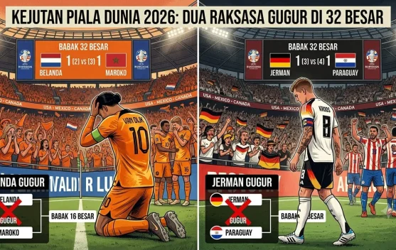 Dua Raksasa Eropa Jerman dan Belanda Tersingkir, Piala Dunia 2026 Penuh Kejutan