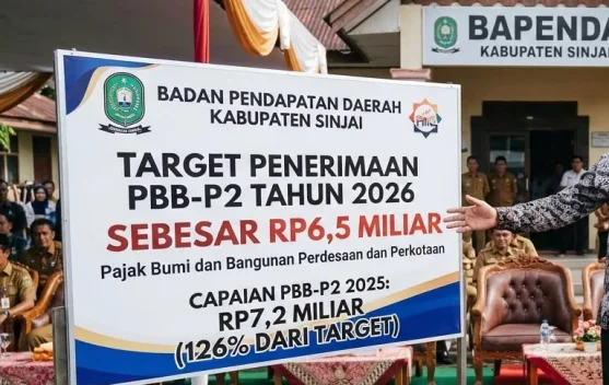 Bapenda Sinjai Target Penerimaan PBB-P2 Rp7,58 Miliar pada 2026