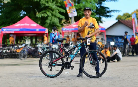 Komunitas Sepeda Bone Diharapkan Tetap Menjadi Sarana Bangun Kepedulian Sosial